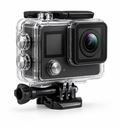 4K Ultra HD Action Camera with Waterproof Case