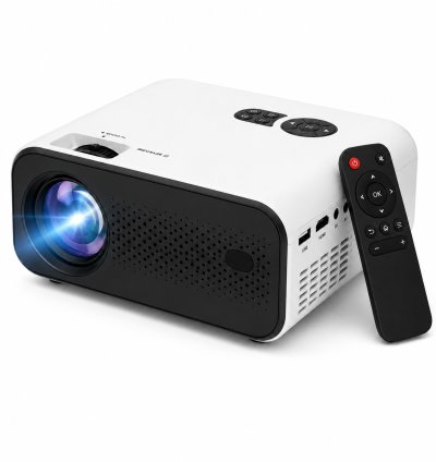 Portable Mini Projector with HD Display & Multiple Connectivity Options