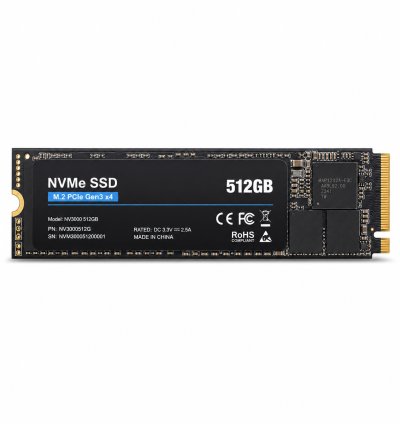 512GB NVMe M.2 SSD High-Speed Internal Storage Drive